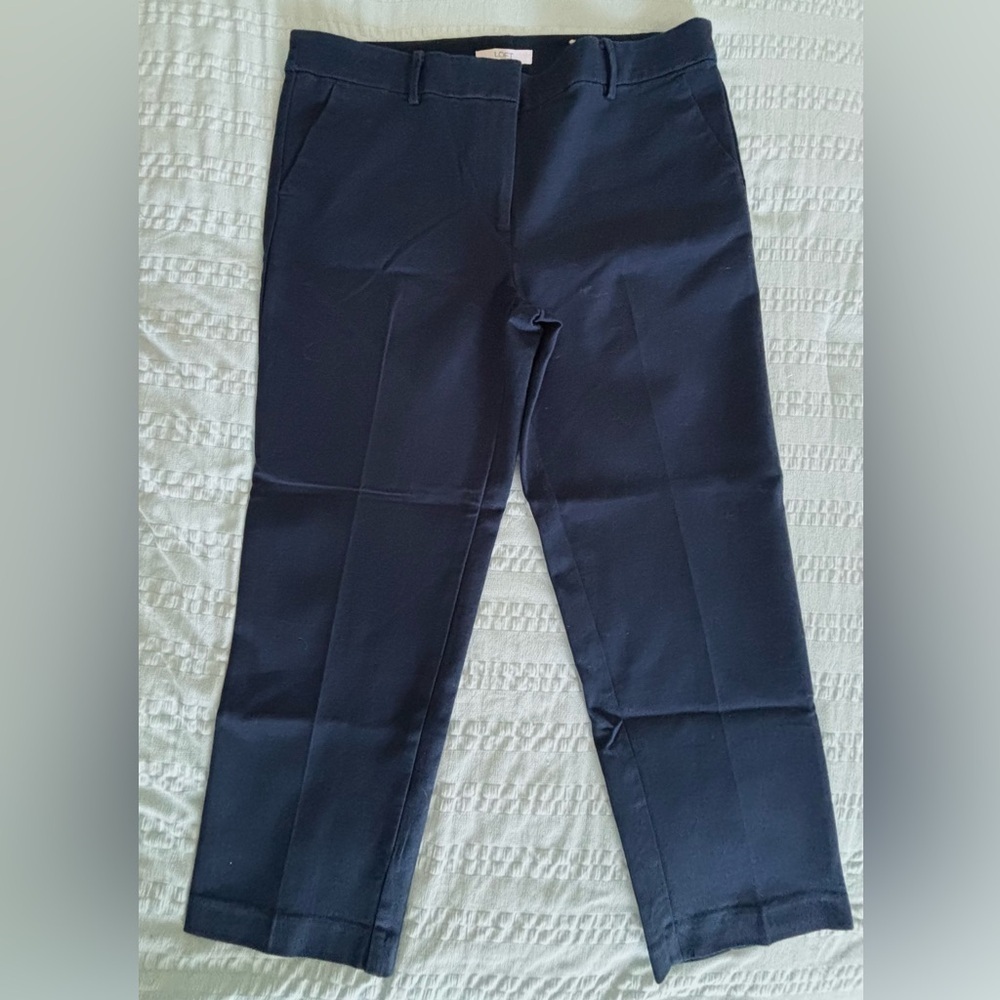 Loft Women’s Navy Riviera Pants